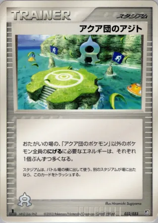 アクア団のアジト